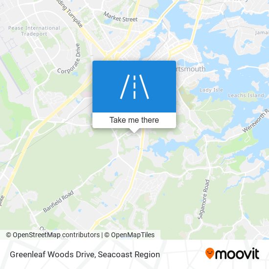 Mapa de Greenleaf Woods Drive