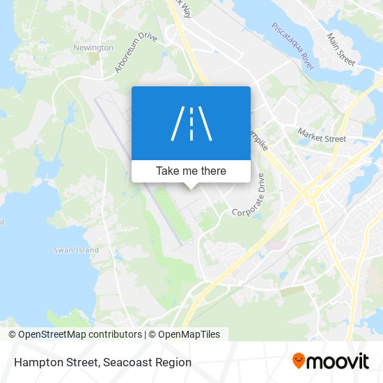 Mapa de Hampton Street