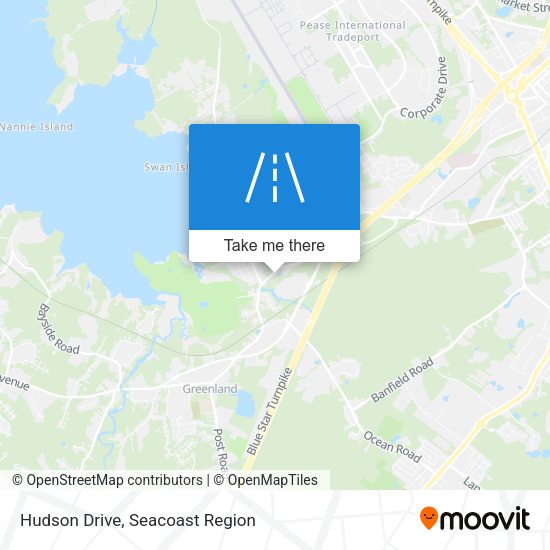 Mapa de Hudson Drive
