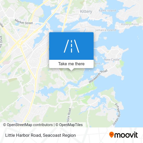 Little Harbor Road map