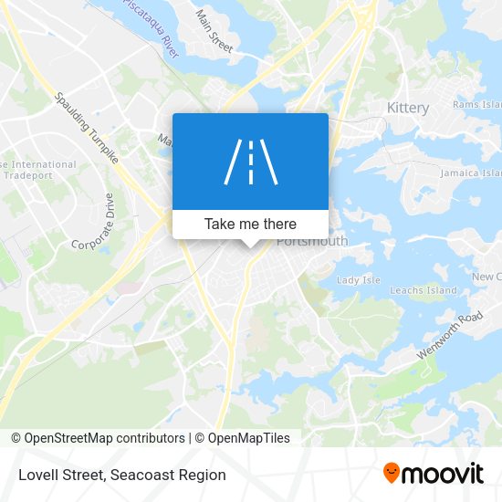 Lovell Street map