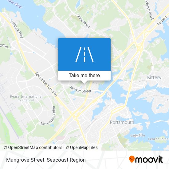 Mangrove Street map