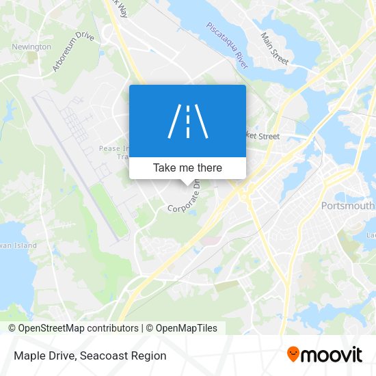 Maple Drive map