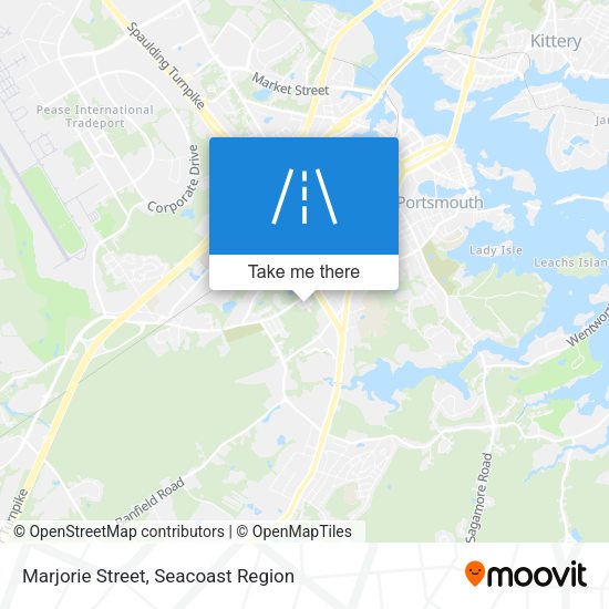 Marjorie Street map