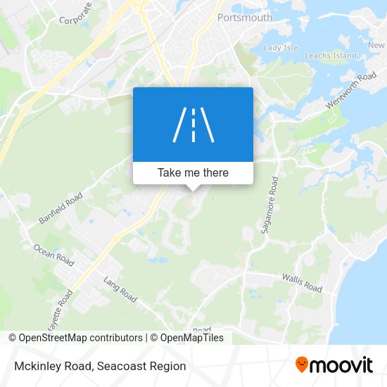 Mapa de Mckinley Road