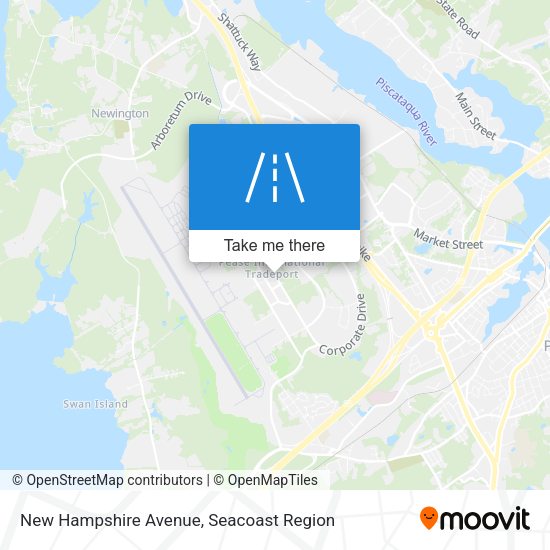 Mapa de New Hampshire Avenue
