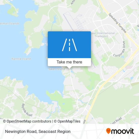 Mapa de Newington Road