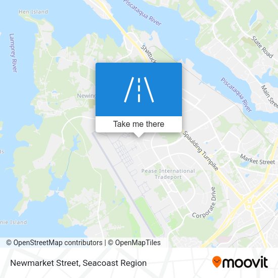 Newmarket Street map