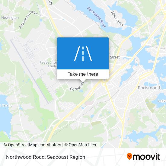 Northwood Road map