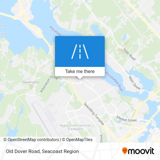 Old Dover Road map