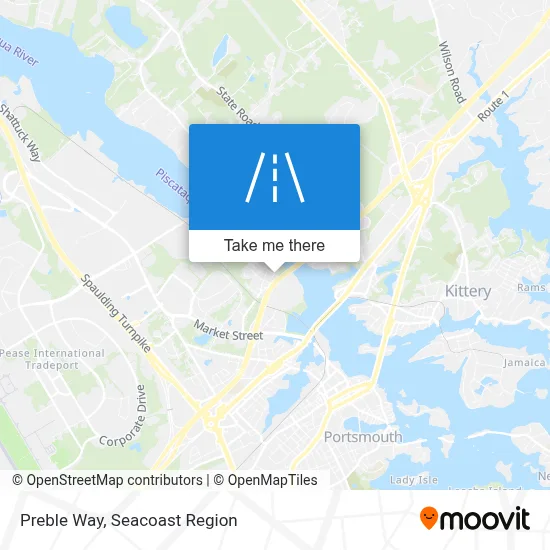 Preble Way map