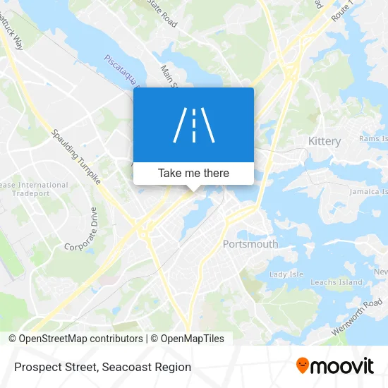 Prospect Street map