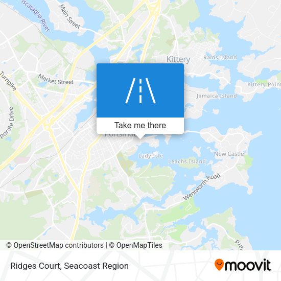 Mapa de Ridges Court