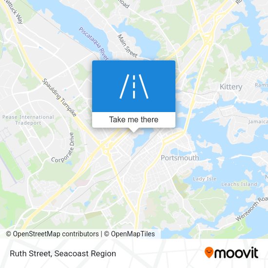 Ruth Street map