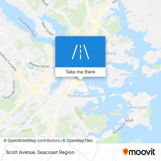 Mapa de Scott Avenue