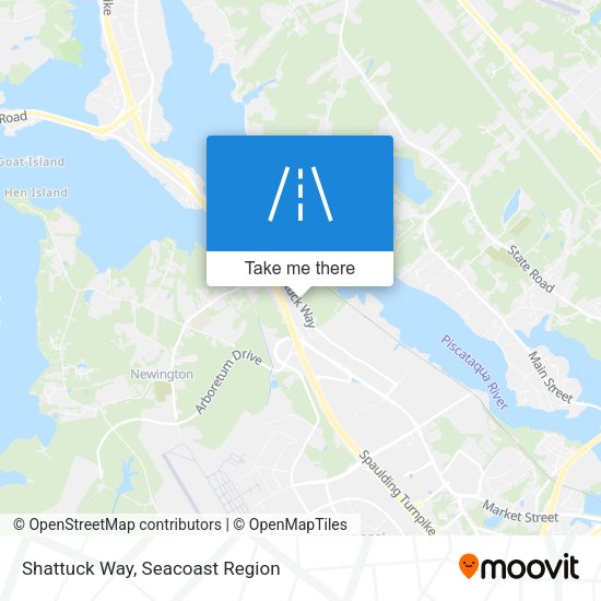 Shattuck Way map