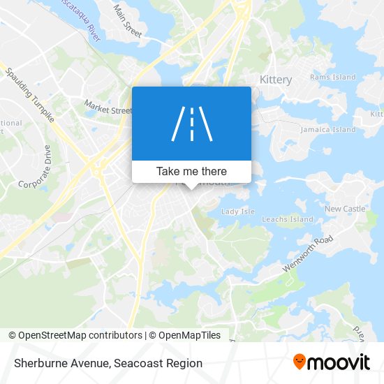 Sherburne Avenue map