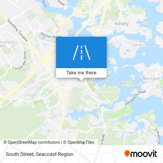 South Street map