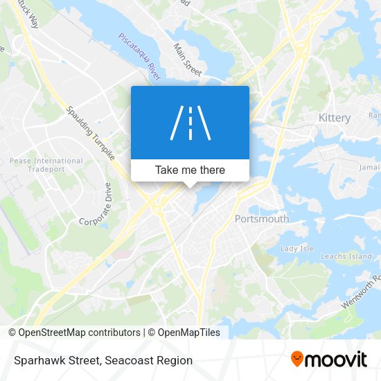 Mapa de Sparhawk Street