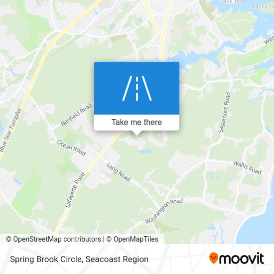 Mapa de Spring Brook Circle