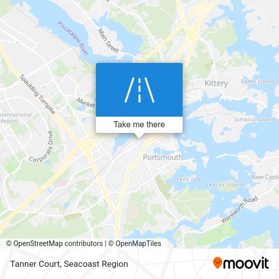 Mapa de Tanner Court