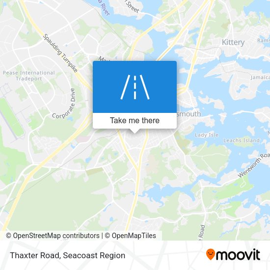Mapa de Thaxter Road