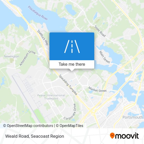 Mapa de Weald Road