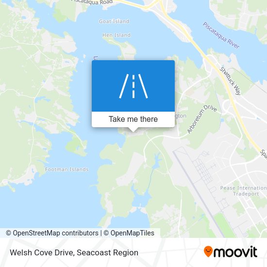 Mapa de Welsh Cove Drive