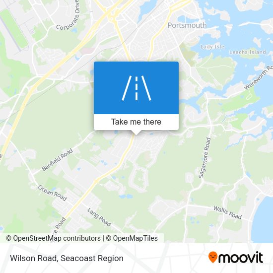 Mapa de Wilson Road