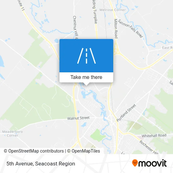 5th Avenue map
