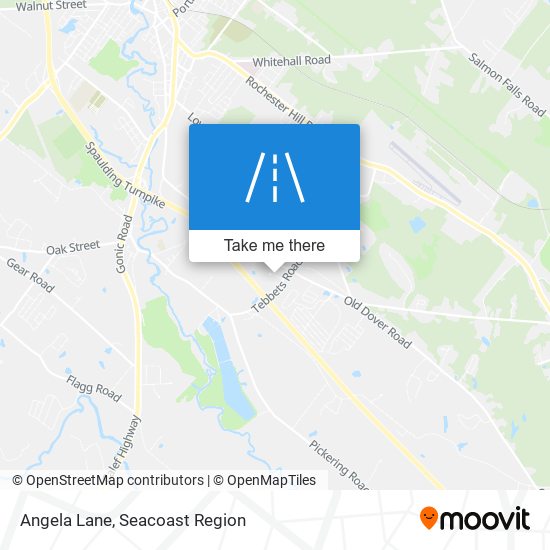 Mapa de Angela Lane