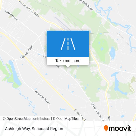 Ashleigh Way map