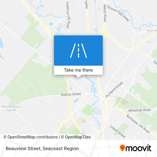 Beauview Street map