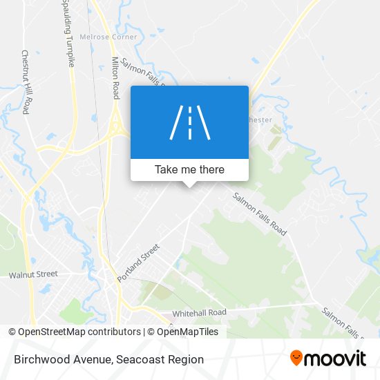 Mapa de Birchwood Avenue