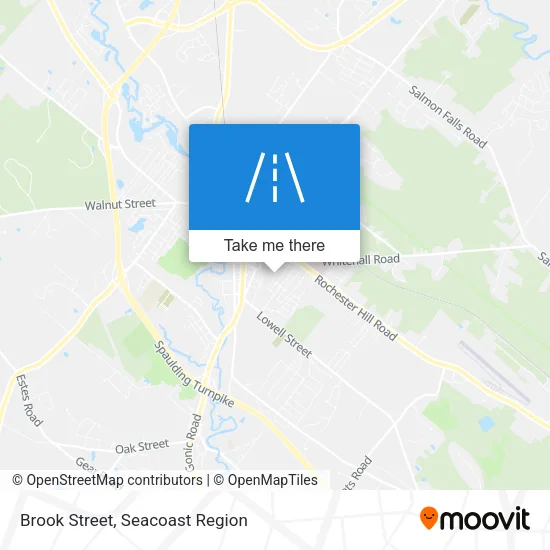 Brook Street map
