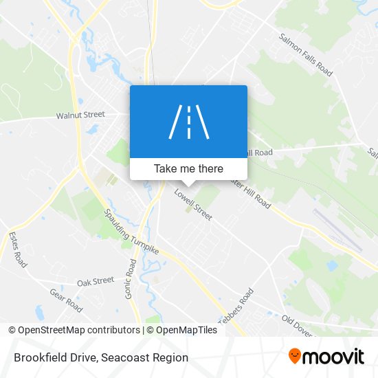 Mapa de Brookfield Drive