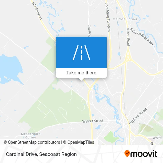Cardinal Drive map