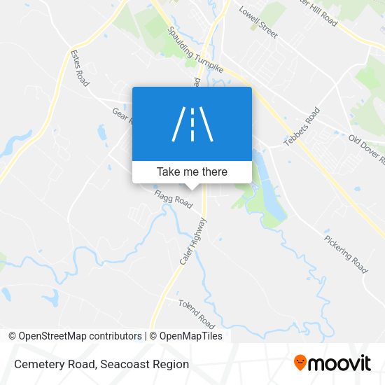 Mapa de Cemetery Road