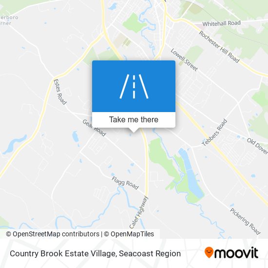 Mapa de Country Brook Estate Village