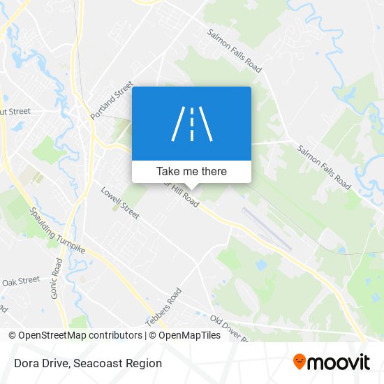 Dora Drive map