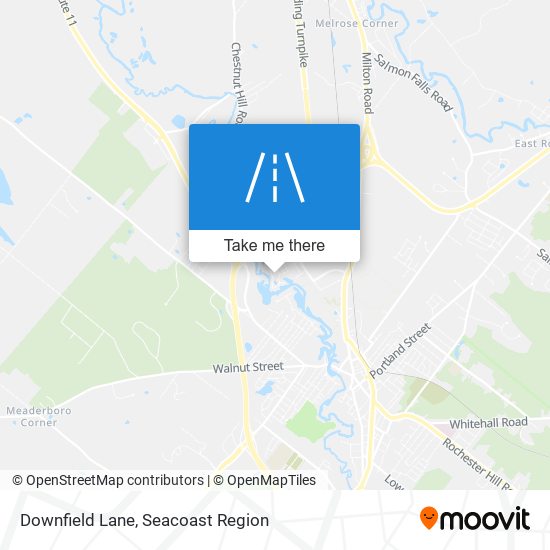 Mapa de Downfield Lane