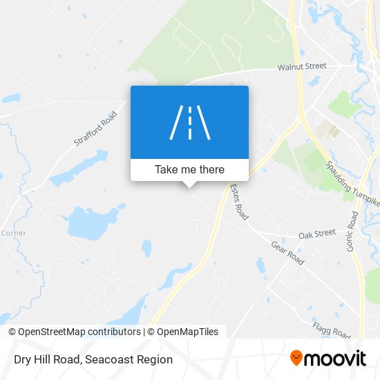 Mapa de Dry Hill Road