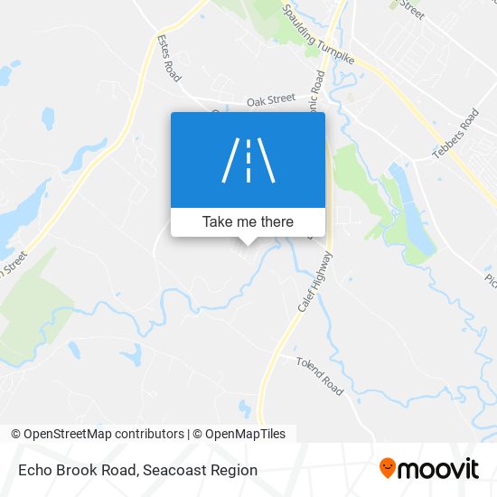 Echo Brook Road map
