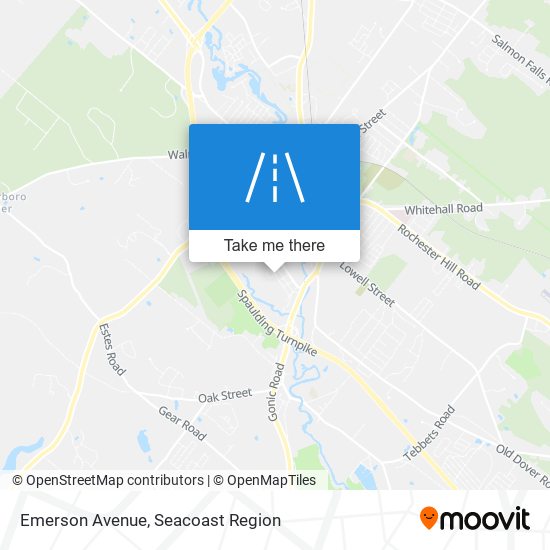 Emerson Avenue map