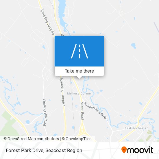Forest Park Drive map