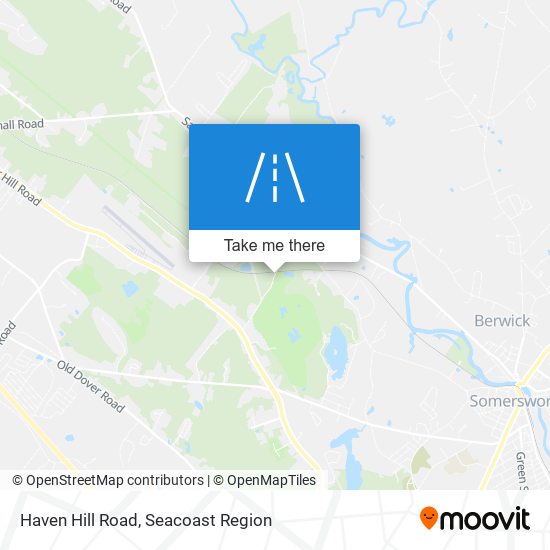 Haven Hill Road map