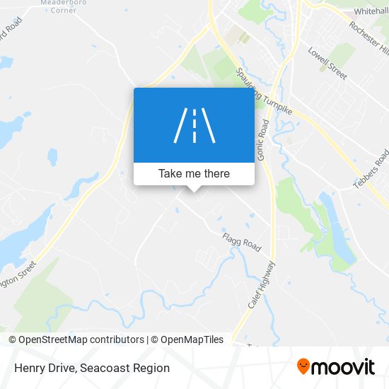 Henry Drive map