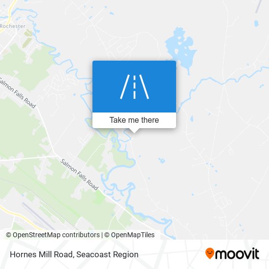 Mapa de Hornes Mill Road