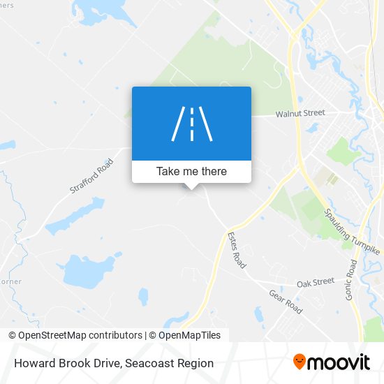 Mapa de Howard Brook Drive