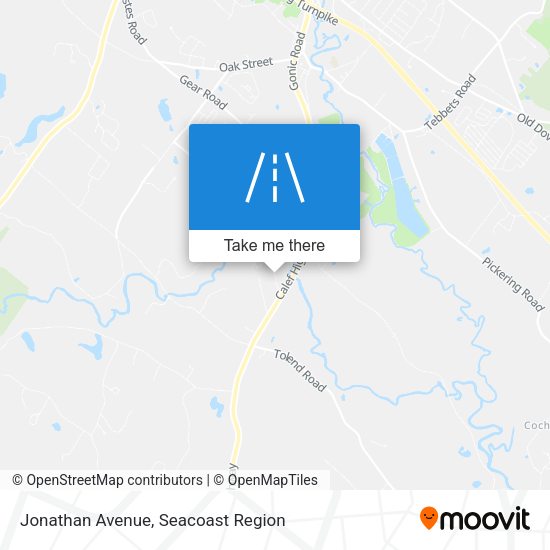 Jonathan Avenue map
